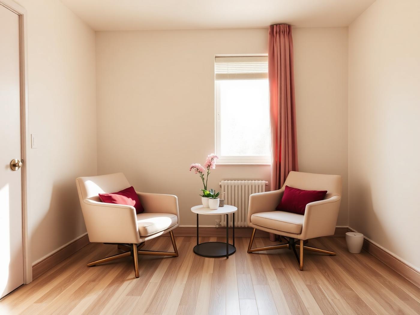 Private, comfortable consultation room for discreet sexual health appointments