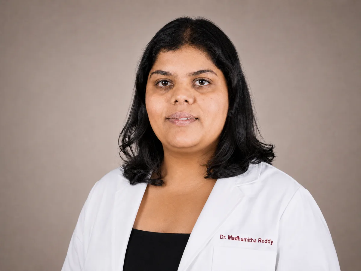 Portrait of Dr. Madhumitha Reddy, D.O., Urologic Oncologist at Palm Springs Urology Medical Group